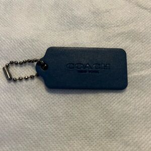 Coach hang tag ~ blue.